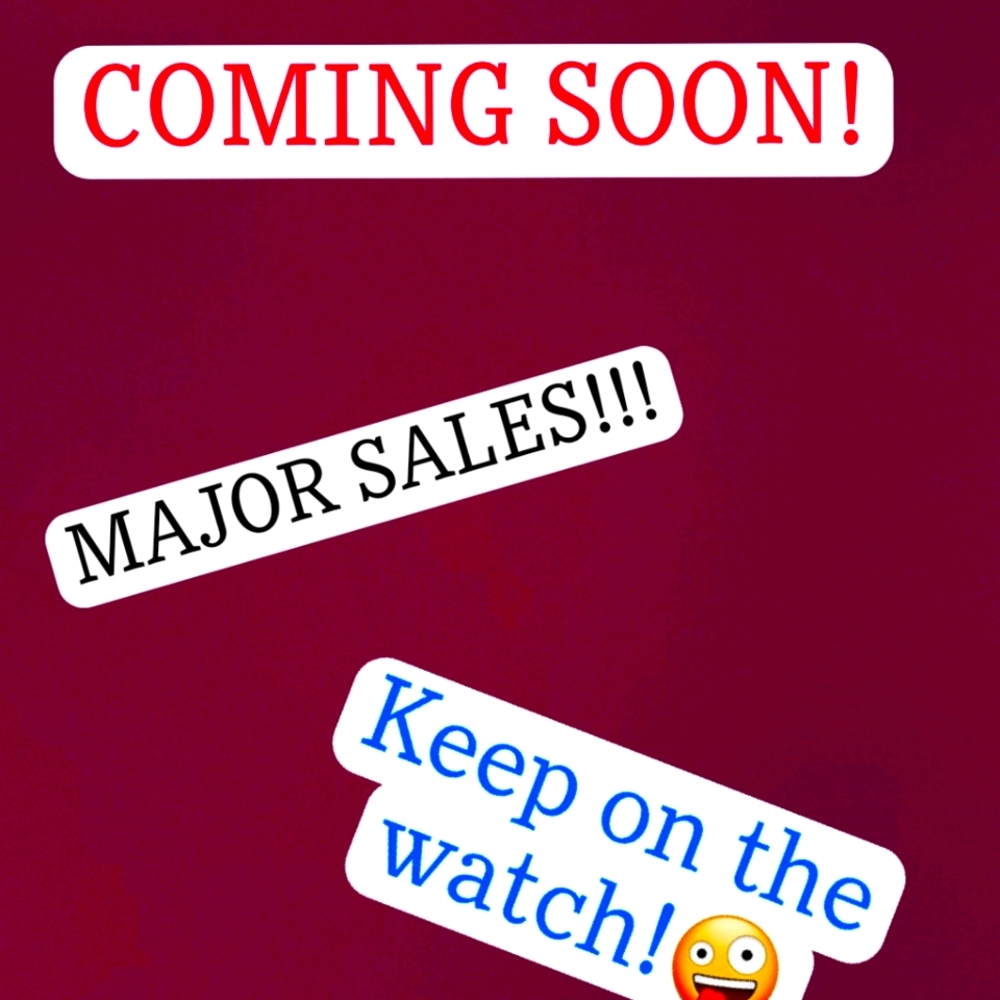 Summer Clear Out! Coming Soon!